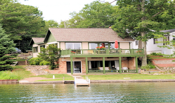 Cabin 10 View from the Lake