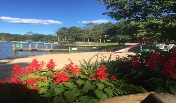 Clear lake Resort Private Beach