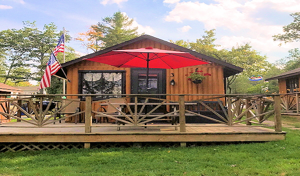 Clear Lake Resort Lake Front Cabin Three