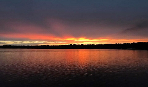 Another Beautiful Clear Lake Sun Set!