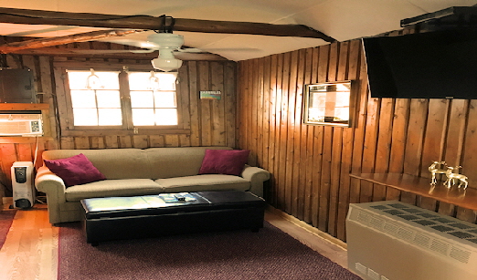 Lake Front Cabin Three Living Area with Full Size Sofa Bed