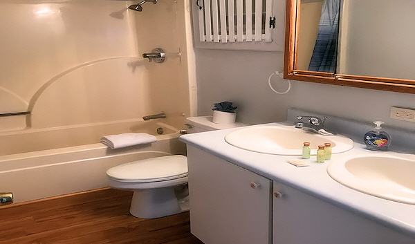 Cabin Nine Full Bathroom One